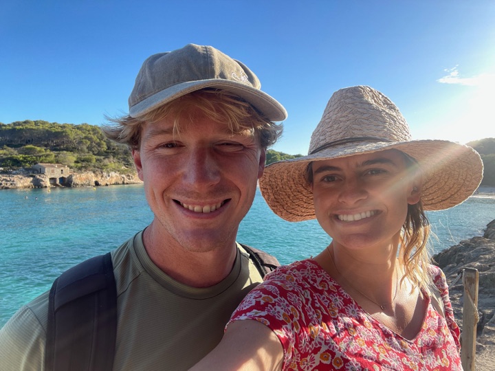 Michael Baumgarten and his wife Abigail